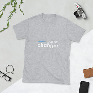 "Game Changer" Black Short-Sleeve Unisex T-Shirt
