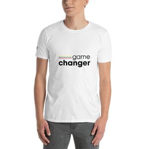 "Game Changer" White Short-Sleeve Unisex T-Shirt